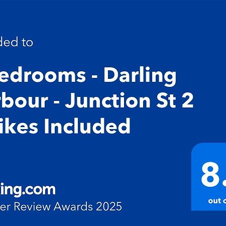 3 Bedrooms - Darling Harbour - Junction St Сидни Екстериор снимка