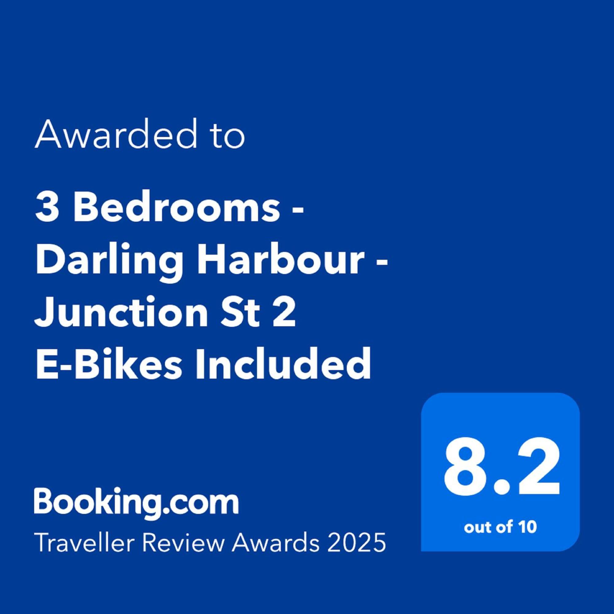 3 Bedrooms - Darling Harbour - Junction St Сидни Екстериор снимка